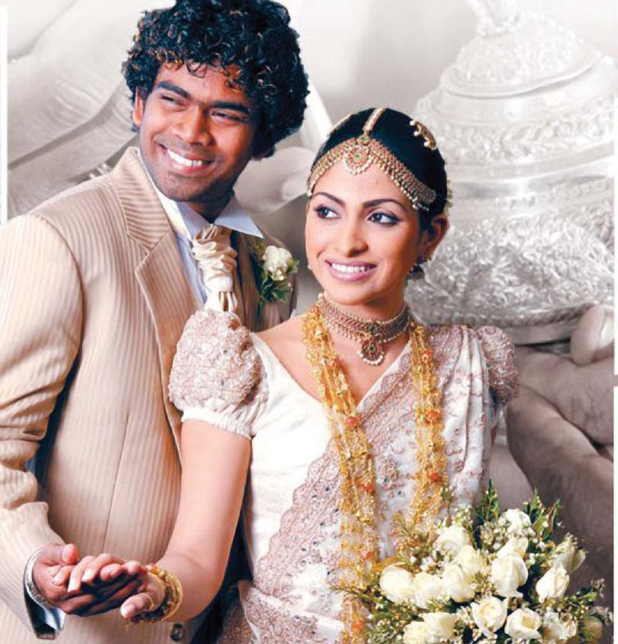 Malinga wedding Island Cric