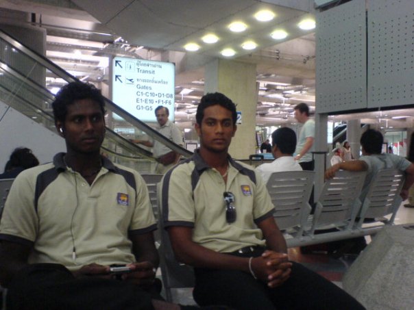 Mathews and Himesh Sri Lanka Academy Tour of Bangaladesh 2007 by Himesh Silva