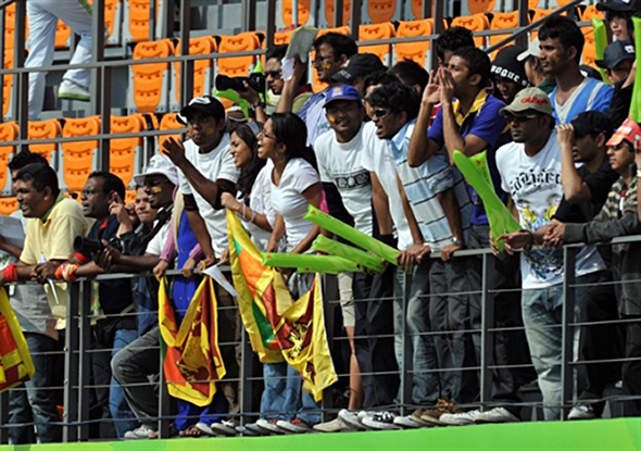 IC8449106.jpg Sri Lanka cricket fans at Asian Games 2010