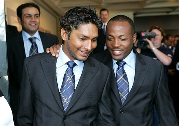 IC100358193.jpg Kumar Sangakkara and Brian Lara