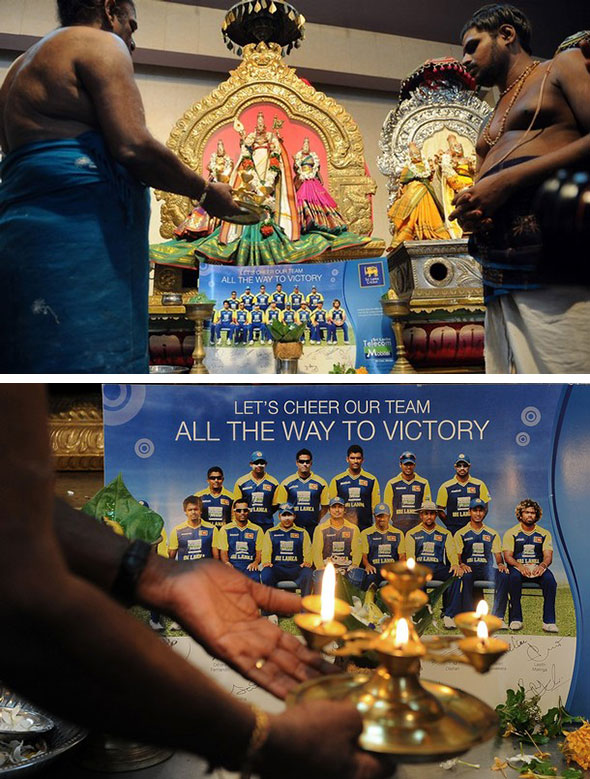 IC2011AFPWC54721.jpg Hindu priests pray for Sri Lankan Cricket World Cup success