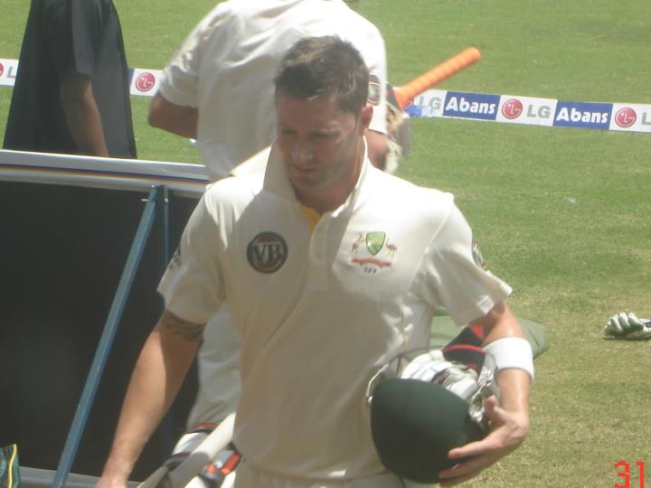 Micheal Clarke back 2 the pavillion