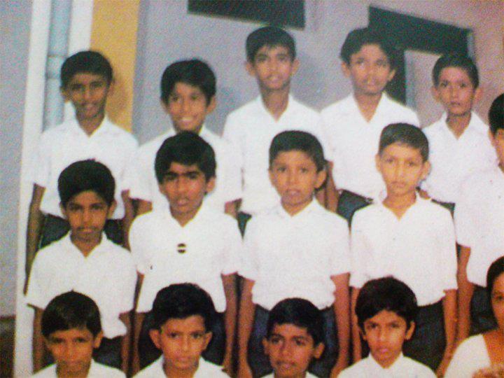Mahela at school islandcricket