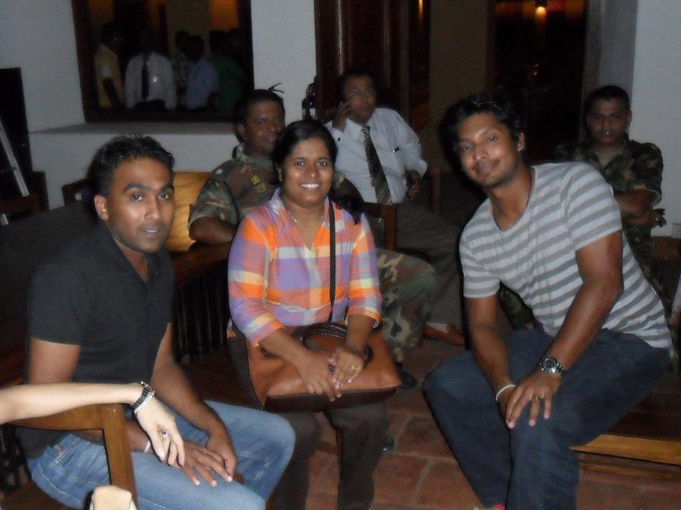 Sanga Mahela islandcricketlk Dilum Adhikari
