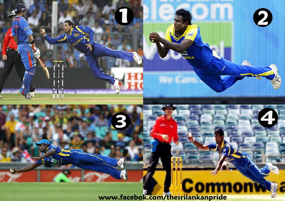 Classic catches by our Cricketers