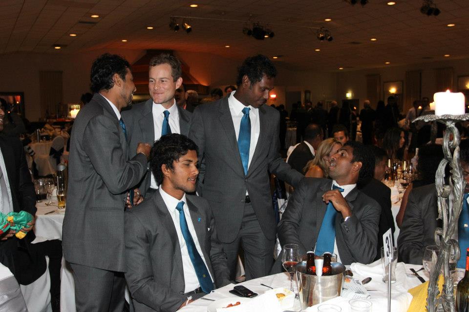 IC_SNNI_5921054.jpg Sri Lankan cricketers at an event in Melbourne, December, 2012