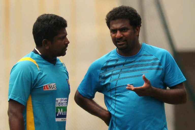 000_Del6201634.jpg Rangana Herath and Muttiah Muralitharan