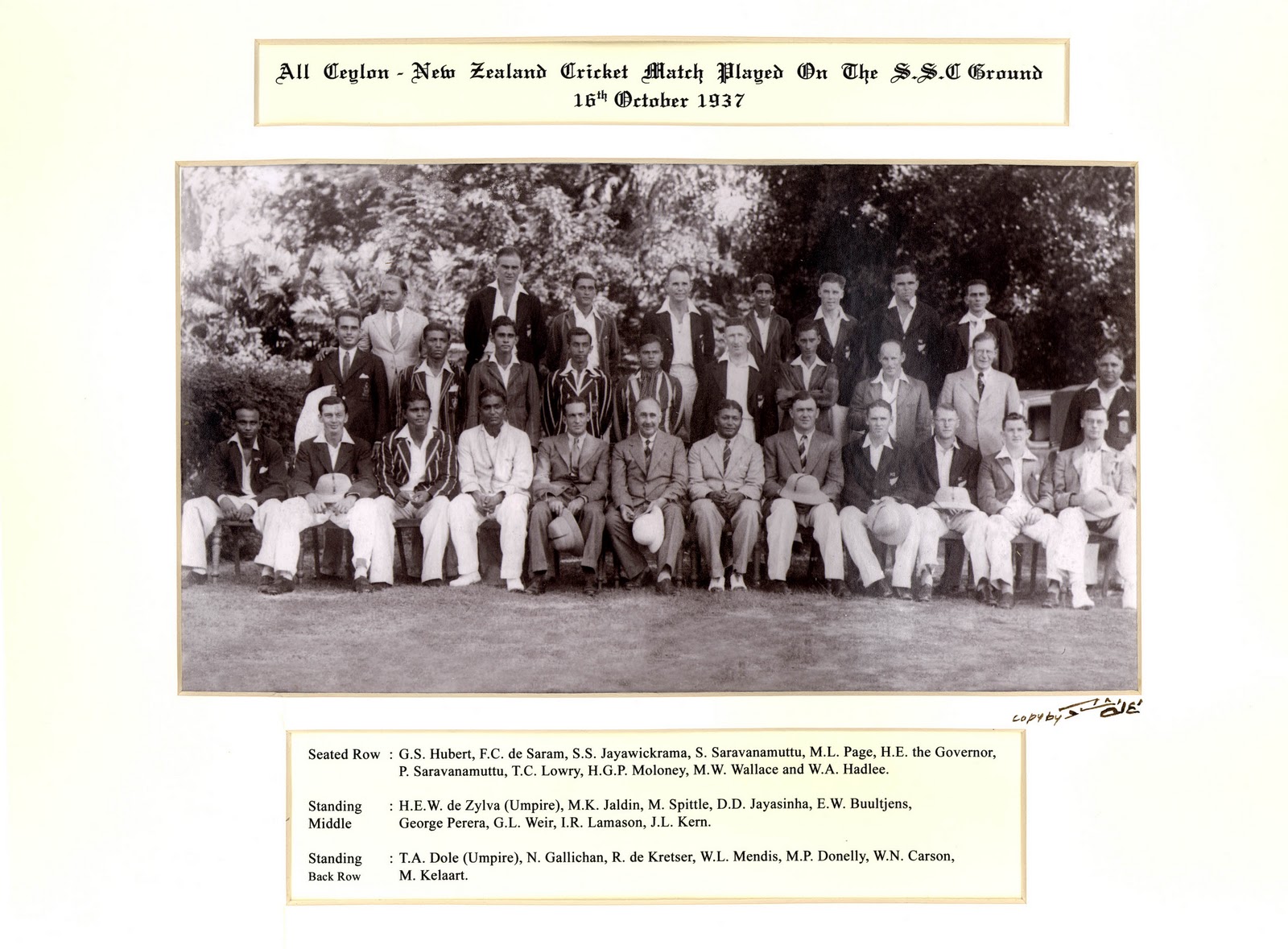 ALL+CEYLON+CRICKET+1937
