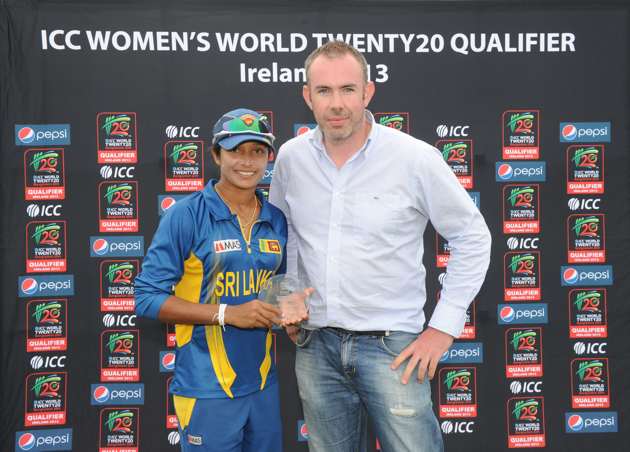 IC_SLW_007.jpg Sri Lanka vs Ireland, Women's WT20 Qualifier, Dublin, 2013