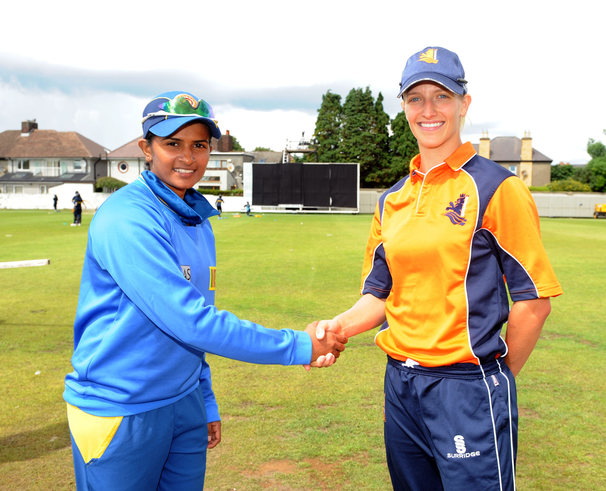 IC_WWTQ_001.jpg Sri Lanka vs Netherlands, Semi-Final, Women's WT20 Qualifier, Dublin, 2013