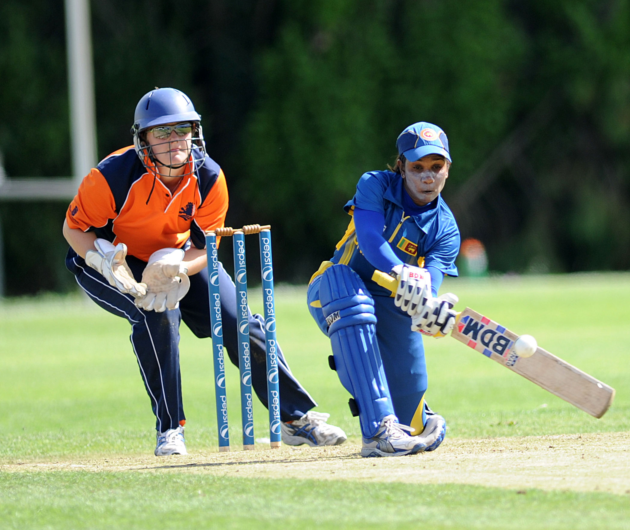 IC_WWTQ_003.jpg Sri Lanka vs Netherlands, Semi-Final, Women's WT20 Qualifier, Dublin, 2013