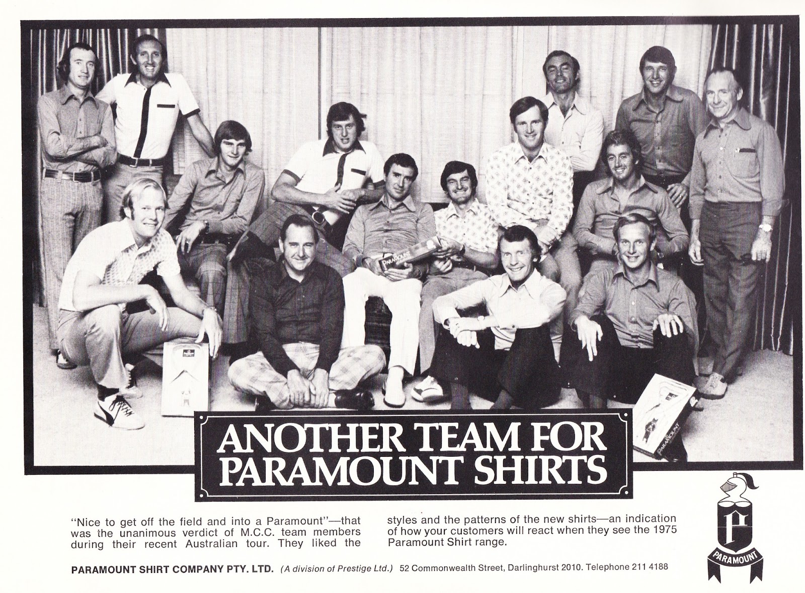 1975 Paramount Shirts.jpg Photo