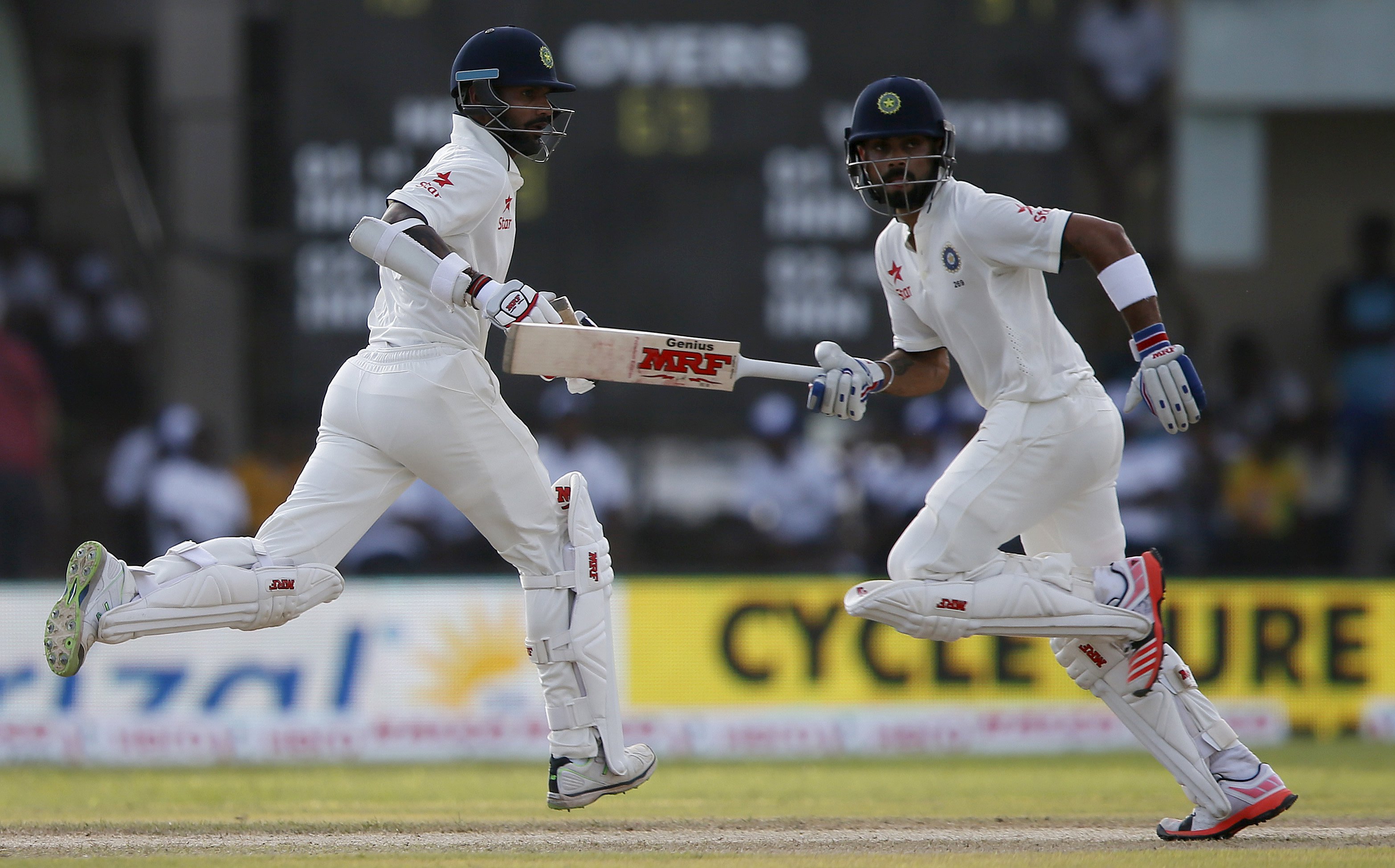 2015-08-12t123614z_1335042777_gf10000171660_rtrmadp_3_cricket-india.jpg India's captain Virat Kohli and Shikhar Dhawan