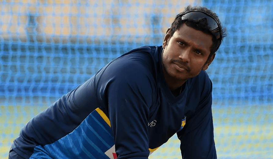 Sri Lanka's Angelo Mathews