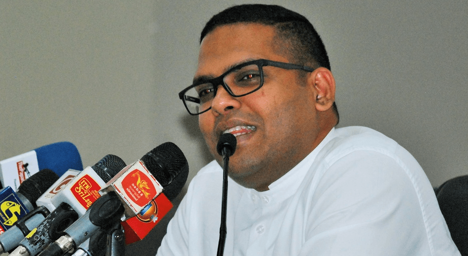 Sri Lankan Sports Minister Harin Fernando