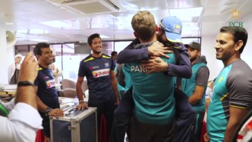 Pakistan Sri Lanka cricketers friendship